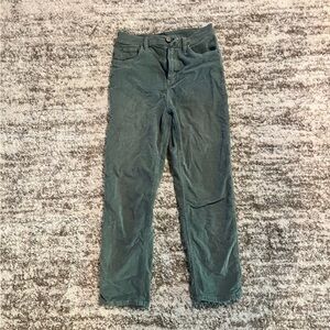 Size 6 teal Gap cotton pants